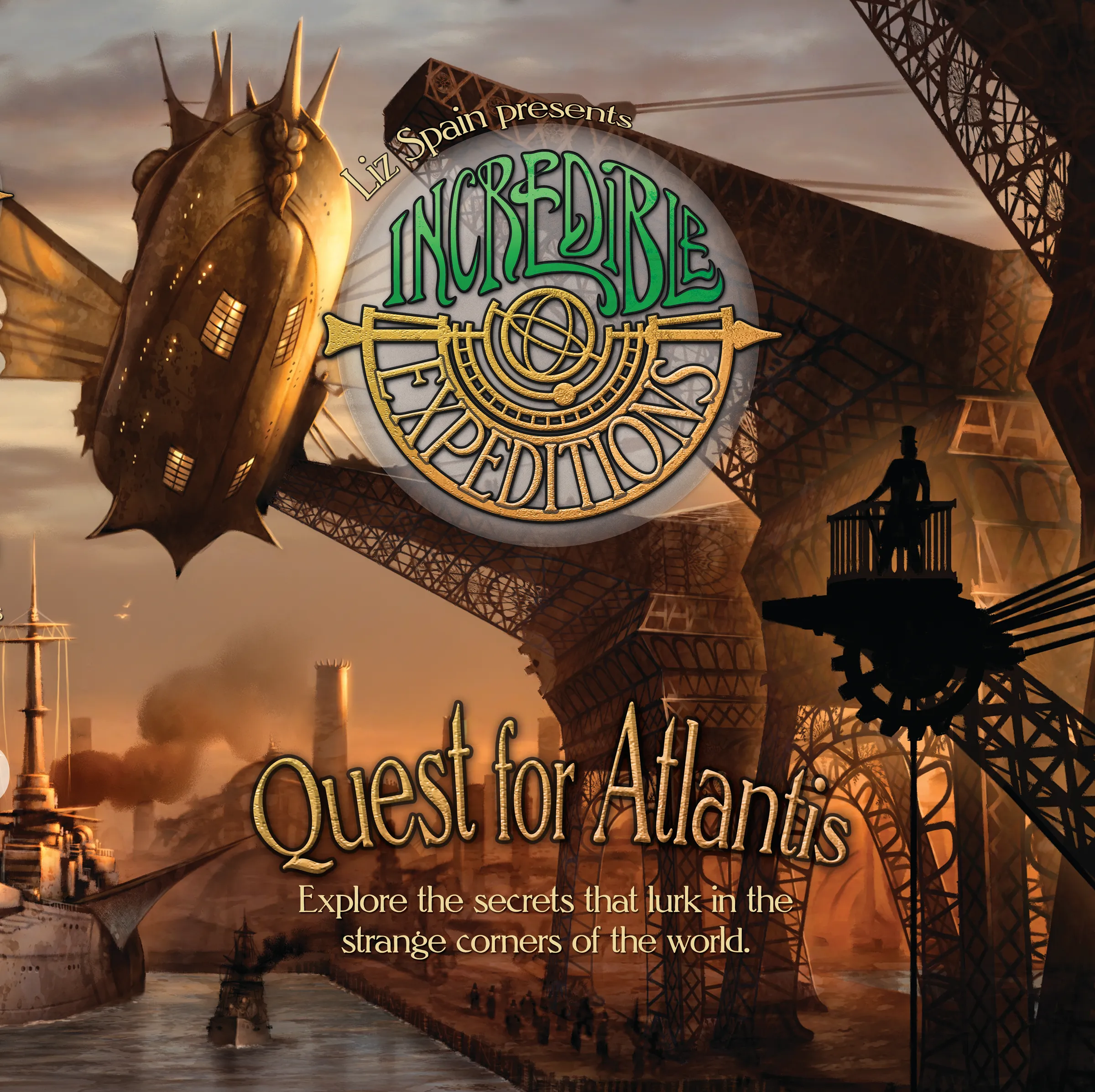 Incredible Expeditions: Quest for Atlantis box top
